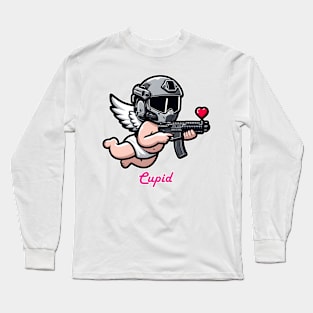 Tactical Cupid Long Sleeve T-Shirt